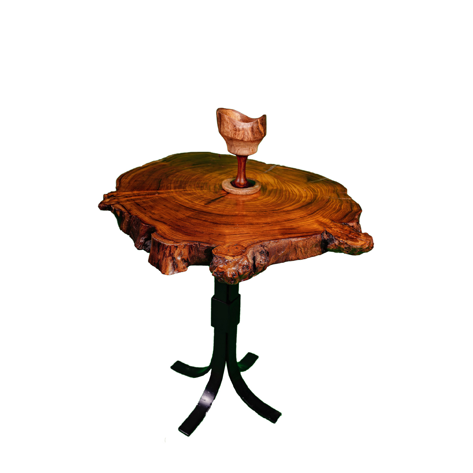 02A-2.jpg Live Edge Side Table - Image 1