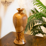 Wooden vase