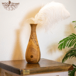 Wooden vase