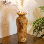 Wooden vase