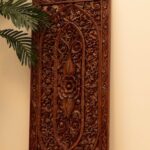 Carved wooden wall panel | WSA122/1