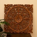 Carved wooden wall panel | WSA122/2
