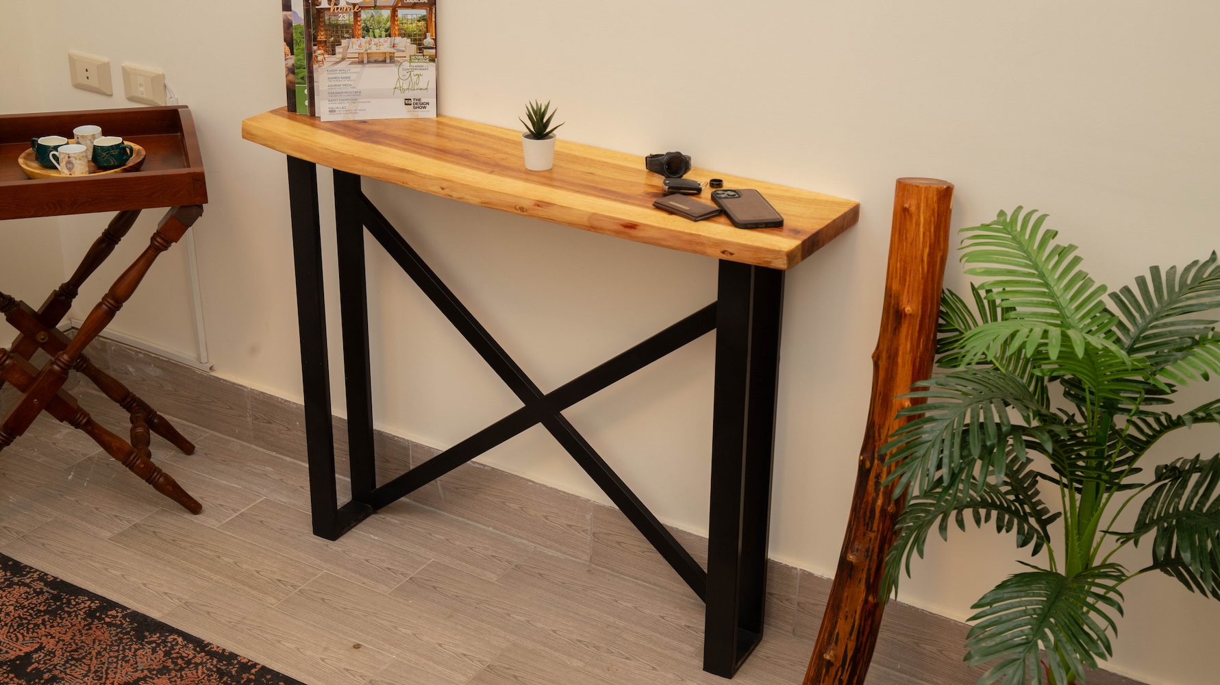 MG_9249.jpg Live Edge Console Table | WS51/2 - Image 1
